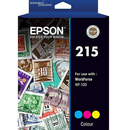Epson 215 Ink Cartridge Black/Cyan/Magenta/Yellow Set WF-100 WorkForce Epson 215 Set - SuperOffice