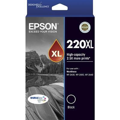 Epson 220Xl Ink Cartridge High Yield Black Pack 2 C13T294194 - SuperOffice