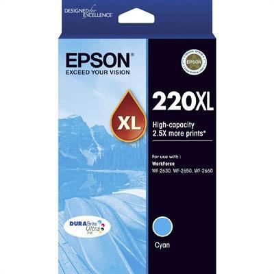 Epson 220Xl Ink Cartridge High Yield Cyan C13T294292 - SuperOffice