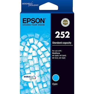 Epson 252 Ink Cartridge Cyan C13T252292 - SuperOffice