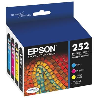 Epson 252 Ink Cartridge Value Pack 4 C13T252692 - SuperOffice