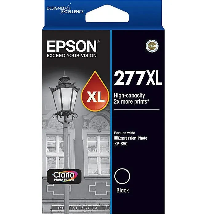 Epson 277XL Ink Cartridge High Yield Black C13T278192 - SuperOffice