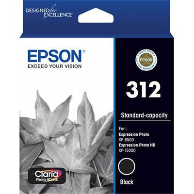 Epson 312 Ink Cartridge Black C13T182192 - SuperOffice