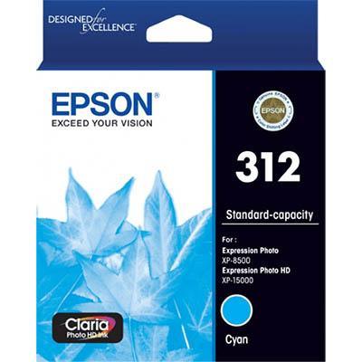 Epson 312 Ink Cartridge Cyan C13T182292 - SuperOffice