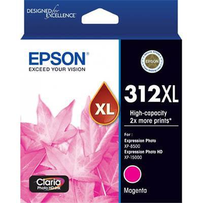 Epson 312 Ink Cartridge High Yield Magenta C13T183392 - SuperOffice