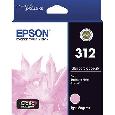 Epson 312 Ink Cartridge Light Magenta C13T182692 - SuperOffice