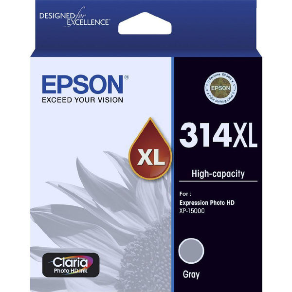 Epson 314 Ink Cartridge High Yield Grey C13T01M692 - SuperOffice