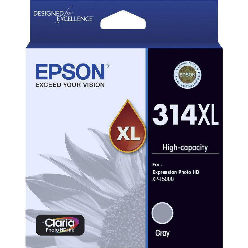Epson 314 Ink Cartridge High Yield Grey C13T01M692 - SuperOffice