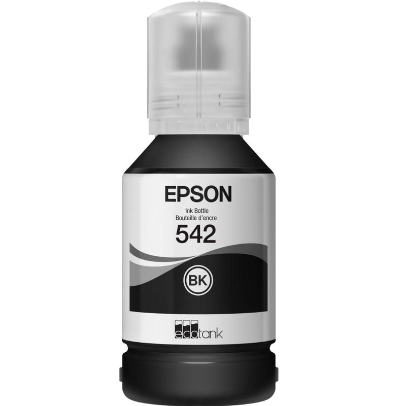 Epson 542 Black Eco Tank Ink Pigment DuraBrite Genuine ET 5800 16600 5150 C13T06A192 - SuperOffice