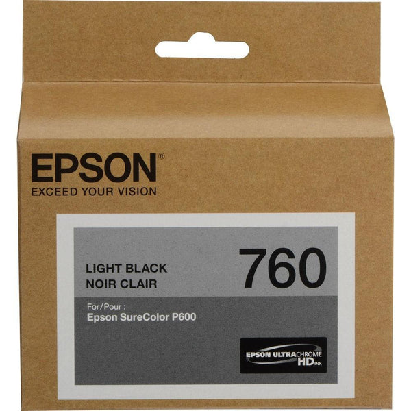 Epson 760 Ink Cartridge Light Black C13T760700 - SuperOffice