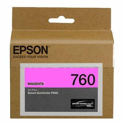 Epson 760 Ink Cartridge Magenta C13T760300 - SuperOffice