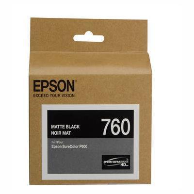Epson 760 Ink Cartridge Matte Black C13T760800 - SuperOffice