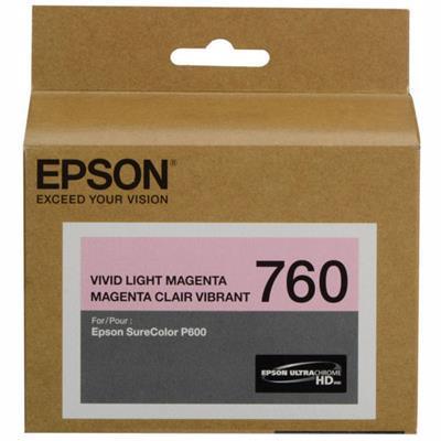 Epson 760 Ink Cartridge Vivid Light Magenta C13T760600 - SuperOffice