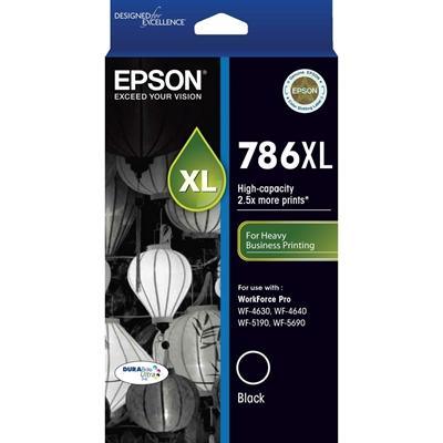 Epson 786Xl Ink Cartridge High Yield Black C13T787192 - SuperOffice