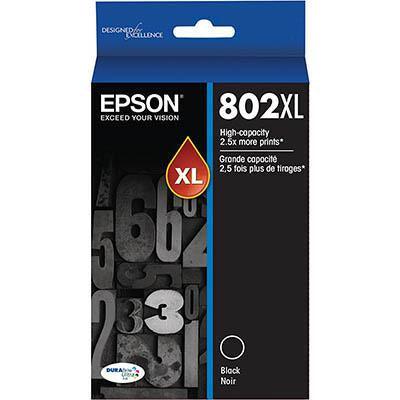 Epson 802Xl Ink Cartridge High Yield Black C13T356192 - SuperOffice