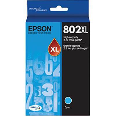 Epson 802Xl Ink Cartridge High Yield Cyan C13T356292 - SuperOffice