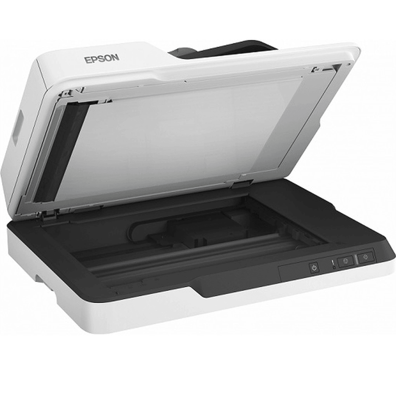 Epson DS-1630 Workforce Flatbed Feeder Document Scanner White B11B239501 - SuperOffice