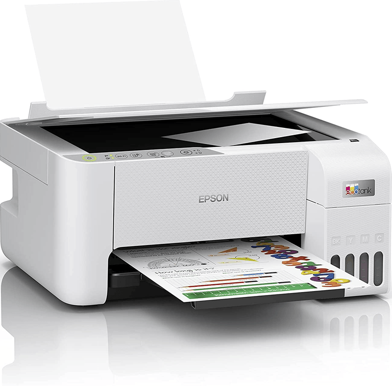 Epson EcoTank ET-2810 Multifunction Printer Wireless White Compact C11CJ67501 - SuperOffice