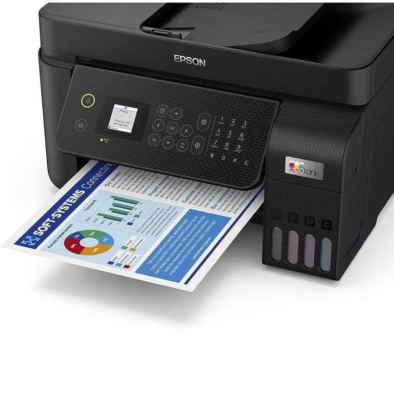 Epson EcoTank ET4800 Wireless Multi-Function Inkjet ADF Printer (Print/Copy/Scan/Fax) C11CJ65501 - SuperOffice
