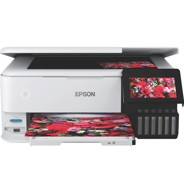 Epson EcoTank Photo ET-8500 Wireless Colour All-in-One Supertank Printer Scan Copy C11CJ20501 - SuperOffice
