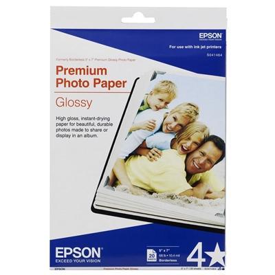 Epson Glossy Photo Paper 200Gsm 5 X 7 Inch Pack 20 C13S042544 - SuperOffice