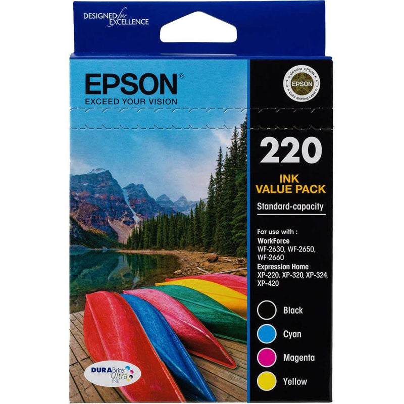 220u Ink Epson No.220 Ink Cartridge Value Pack | SuperOffice
