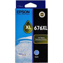 Epson No.676Xl Ink Cartridge High Yield Cyan C13T676292 - SuperOffice