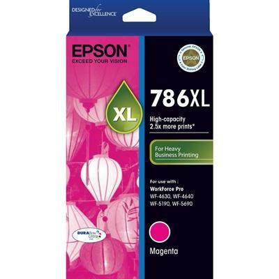 Epson No.786Xl Ink Cartridge High Yield Magenta C13T787392 - SuperOffice