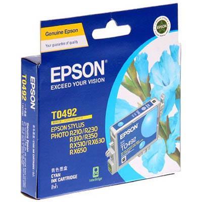 Epson T0492 Ink Cartridge Cyan C13T049290 - SuperOffice
