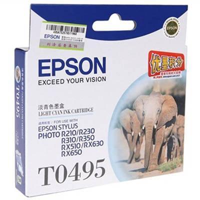 Epson T0495 Ink Cartridge Light Cyan C13T049590 - SuperOffice