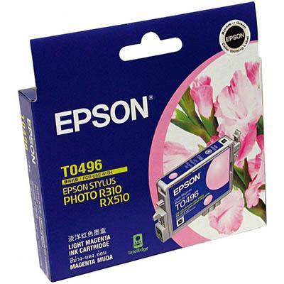 Epson T0496 Ink Cartridge Light Magenta C13T049690 - SuperOffice