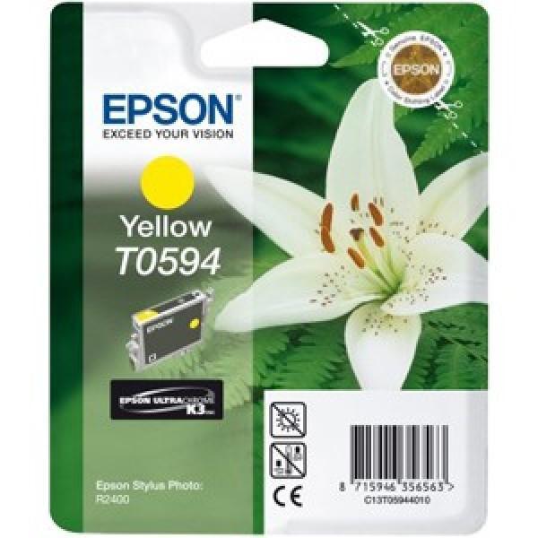 Epson T0594 Ink Cartridge Yellow C13T059490 - SuperOffice