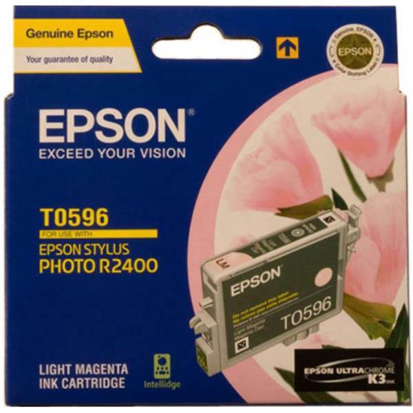Epson T0596 Ink Cartridge Light Magenta C13T059690 - SuperOffice