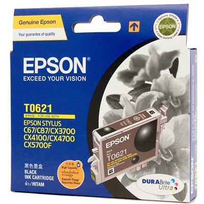 Epson T0621 Ink Cartridge High Yield Black C13T062190 - SuperOffice