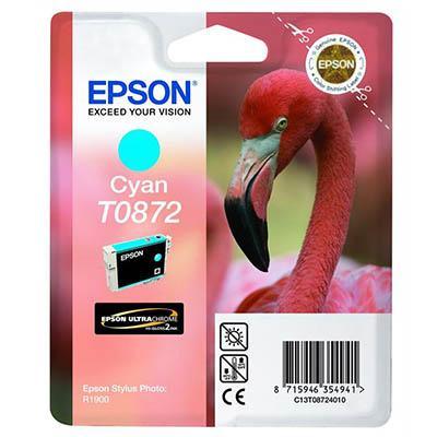 Epson T0872 Ink Cartridge Cyan C13T087290 - SuperOffice