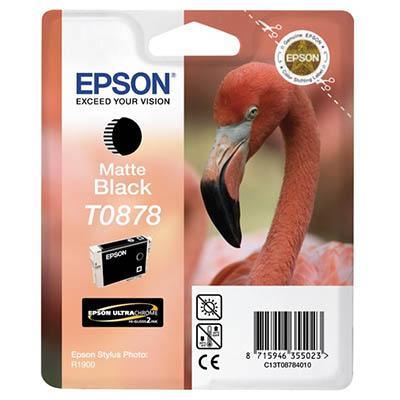 Epson T0878 Ink Cartridge Matte C13T087890 - SuperOffice