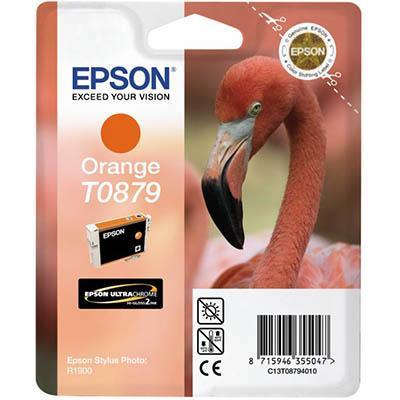 Epson T0879 Ink Cartridge Orange C13T087990 - SuperOffice