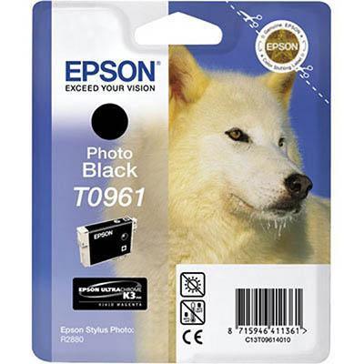 Epson T0961 Ink Cartridge Photo Black C13T096190 - SuperOffice