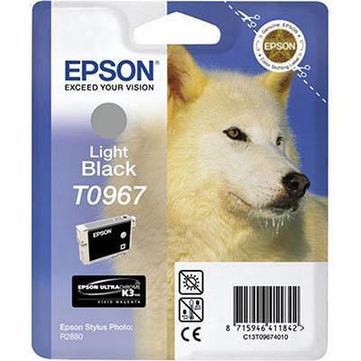 Epson T0967 Ink Cartridge Light Black C13T096790 - SuperOffice