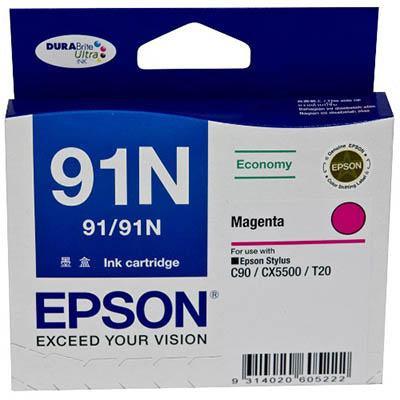 Epson T1073 No.91N Ink Cartridge Magenta C13T107392 - SuperOffice