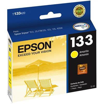 Epson T1334 No.133 Ink Cartridge Yellow C13T133492 - SuperOffice