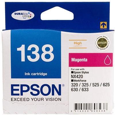 Epson T1383 138 Ink Cartridge High Yield Magenta C13T138392 - SuperOffice