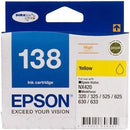 Epson T1384 138 Ink Cartridge High Yield Yellow C13T138492 - SuperOffice