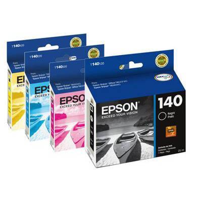 Epson T1404 Ink Cartridge High Yield Value Pack Black/Cyan/Magenta/Yellow C13T140692 - SuperOffice