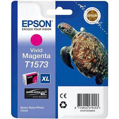 Epson T1573 Ink Cartridge Magenta C13T157390 - SuperOffice
