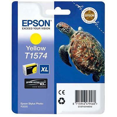 Epson T1574 Ink Cartridge Yellow C13T157490 - SuperOffice