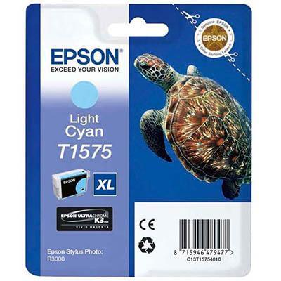Epson T1575 Ink Cartridge Light Cyan C13T157590 - SuperOffice