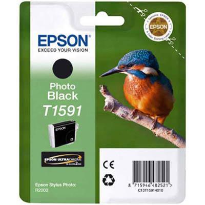 Epson T1591 Ink Cartridge Photo Black C13T159190 - SuperOffice