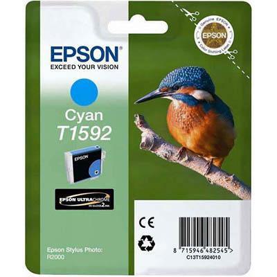 Epson T1592 Ink Cartridge Cyan C13T159290 - SuperOffice