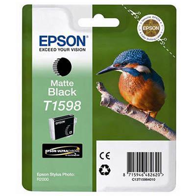 Epson T1598 Ink Cartridge Matte Black C13T159890 - SuperOffice